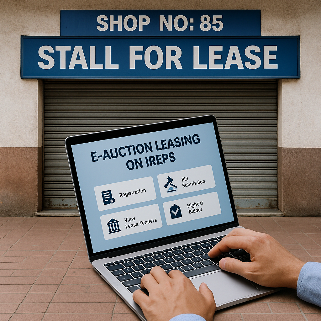 E AUCTION LEASING IN IREPS | Registration and Live Bidding Process